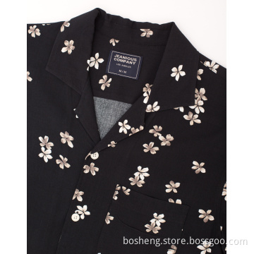 Hawaiian Beach Floral Printing Shirts